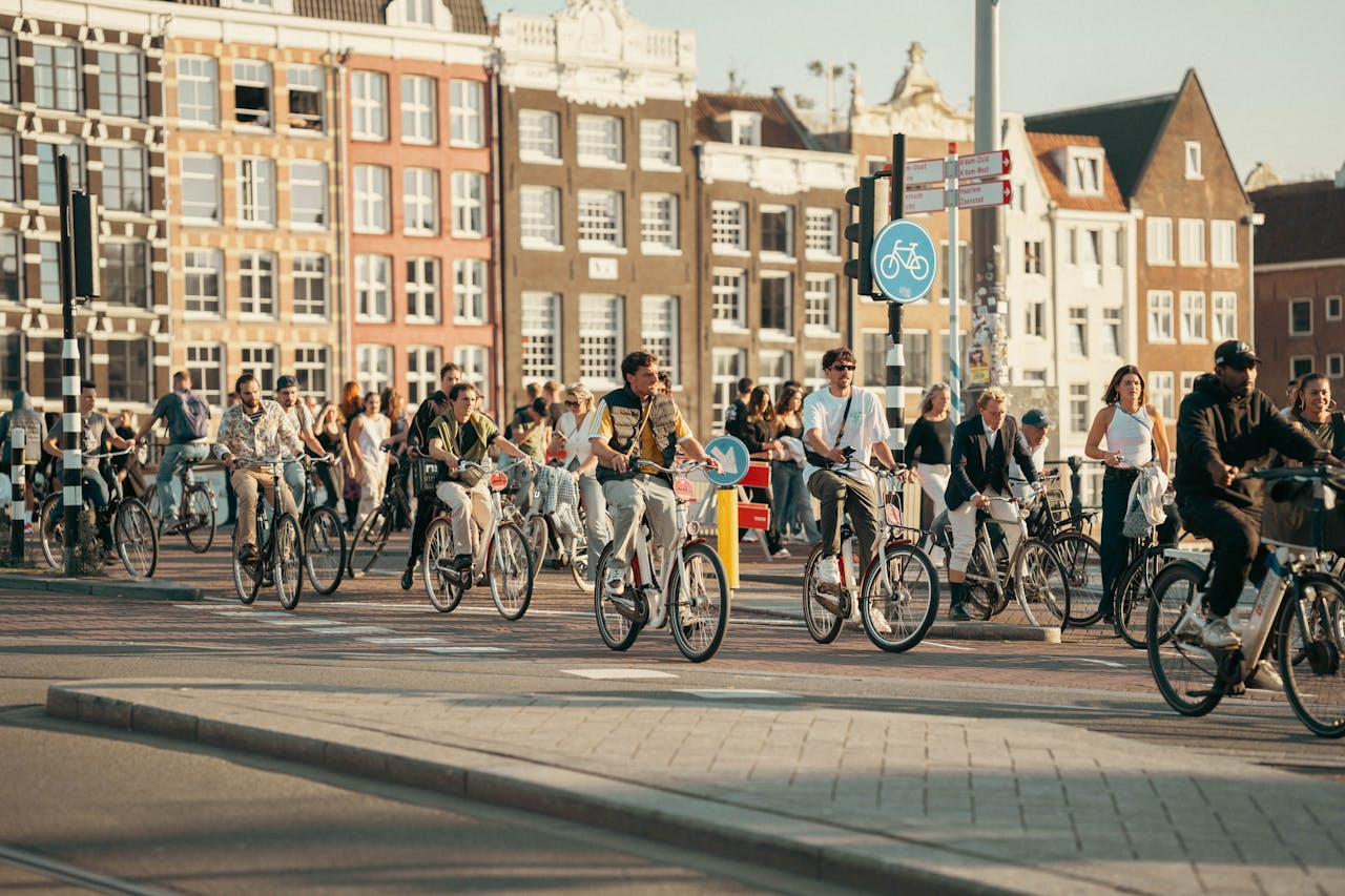 Student Life In Netherlands - Bike Transport